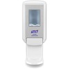 PURELL&reg; CS4 Hand Sanitizer Dispenser - Manual - 1.27 quart Capacity - Wall Mountable, Durable, Refillable, Site Window, Locking Mechanism - White 
