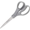 Fiskars The Performance Scissors - 8" Overall Length - Stainless Steel - Straight Tip - Orange - 1 Each