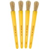 Crayola Jumbo Paint Brush - 72 Brush(es) Plastic Yellow Handle