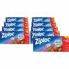 Ziploc&reg; Gallon Storage Slider Bags - Large Size - 1 gal Capacity - 10.56" Width x 9.50" Length - Sliding Closure - Blue - 9/Carton - 68 Per Box - 
