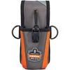 Ergodyne Arsenal 5561 Small Tool and Radio Holster with Belt Loop - 1 Each - 5 lb Load Capacity - 2.5" Width x 4.5" Length - Gray