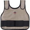 Chill-Its 6235 Standard Cooling Vest - Recommended for: Indoor, Outdoor - Small/Medium Size - Heat Protection - Hook & Loop Closure - Cotton, Fabric -