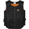 Chill-Its 6255 Lightweight Cooling Vest - Recommended for: Pulp & Paper, Fabrication, Construction, Refinery, Utility - Small/Medium Size - Heat Prote