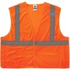 GloWear 8215BA Breakaway Mesh Vest - Recommended for: Construction, Emergency, Warehouse, Baggage Handling - 4-Xtra Large/5-Xtra Large Size - Hook & L