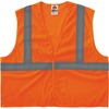 GloWear 8205HL Super Econo Mesh Vest - Recommended for: Construction, Emergency, Warehouse, Baggage Handling - 4-Xtra Large/5-Xtra Large Size - Hook &