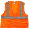GloWear 8210Z Type R Economy Mesh Vest - Recommended for: Utility, Construction, Baggage Handling, Emergency, Warehouse - 4-Xtra Large/5-Xtra Large Si