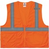 GloWear 8210Z Type R Economy Mesh Vest - Recommended for: Utility, Construction, Baggage Handling, Emergency, Warehouse - Extra Small Size - Zipper Cl