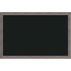 U Brands Decor Magnetic Chalkboard - 23" Width x 35" Height - Rustic Wood Frame - Horizontal/Vertical - 1 Each