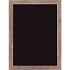 U Brands Decor Magnetic Chalkboard - 23" Width x 17" Height - Rustic Wood Frame - Horizontal/Vertical - 1 Each