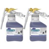 Diversey Crew Bathroom Cleaner/Scale Remover - Ready-To-Use - 50.7 fl oz (1.6 quart) - Surfactant ScentSpray - 2 / Carton - Non-corrosive - Purple
