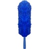 Ettore Microswipe Microfiber Duster - MicroFiber Bristle - 1 Each - Blue