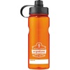 Chill-Its 5151 BPA-Free Water Bottle - 34oz / 1000ml - 1.06 quart - Orange - Plastic, Tritan Copolyester