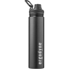 Chill-Its 5152 Insulated Stainless Steel Water Bottle - 25oz / 750ml - 25.36 fl oz - Black - Stainless Steel