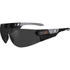 Skullerz SAGA Anti-Fog Smoke Lens Matte Frameless Safety Glasses / Sunglasses - Recommended for: Construction, Carpentry, Woodworking, Landscaping, We