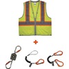 GloWear 8231TVK Hi-Vis Tool Tethering Safety Vest Kit - Class 2 - Recommended for: Accessories, Construction, Utility, Oil & Gas, Telecommunication, P