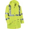 GloWear 8365 Type R Class 3 Rain Jacket - Recommended for: Construction, Utility, Emergency, Airline Crew, Railway Worker, Survey Crew - Small Size - 