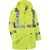 GloWear 8365 Type R Class 3 Rain Jacket - Recommended for: Construction, Utility, Emergency, Airline Crew, Railway Worker, Survey Crew - Medium Size -