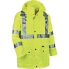 GloWear 8365 Type R Class 3 Rain Jacket - Recommended for: Construction, Utility, Emergency, Airline Crew, Railway Worker, Survey Crew - Large Size - 