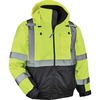 GloWear 8377 Type R Class 3 Hi-Vis Quilted Bomber Jacket - Recommended for: Accessories, Construction, Baggage Handling, Gloves, Transportation - Smal