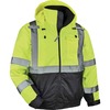 GloWear 8377 Type R Class 3 Hi-Vis Quilted Bomber Jacket - Recommended for: Accessories, Construction, Baggage Handling, Gloves, Transportation - 5-Xt