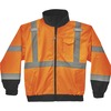 GloWear 8379 Type R Class 3 Hi-Vis Fleece Lined Bomber Jacket - Recommended for: Accessories, Construction, Baggage Handling, Gloves, Transportation -