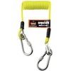 Squids 3130S Coiled Cable Lanyard - 2lbs - 6 / Carton - 2 lb Load Capacity - Standard - Carabiner Attachment - 11" Height x 2" Width x 48" Length - Li