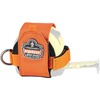 Squids 3770 Tape Measure Holder / Belt Clip - 3.6" Width x 2.5" Height x 7.3" Length - 1 Each - Orange - Polyester, Stainless Steel