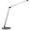 OttLite Desk Lamp - 26" Height - LED Bulb - Adjustable Brightness, USB Charging, Qi Wireless Charging, Adjustable Height, Dimmable, Foldable - Desk Mo