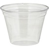Dixie 9 oz Cold Cups by GP Pro - 50 / Pack - Clear - PETE Plastic - Soda, Iced Coffee, Sample, Restaurant, Coffee Shop, Breakroom, Lobby, Cold Drink, 
