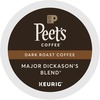Peet's Coffee&reg; K-Cup Major Dickason's Blend Coffee - Compatible with Keurig Brewer - Dark - 22 / Box