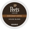 Peet's Coffee&reg; K-Cup House Blend Coffee - Compatible with Keurig Brewer - Dark - 22 / Box