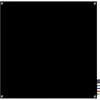 Ghent Harmony Dry Erase Board - 48" (4 ft) Width x 48" (4 ft) Height - Tempered Glass Surface - Black Back - Square - Magnetic - 1 Each