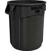 Rubbermaid Commercial Brute 55-gallon Container - 55 gal Capacity - Round - UV Resistant, Fade Resistant, Crack Resistant, Warp Resistant, Crush Resis