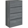 HON 10500 H10516 Lateral File - 36" x 20"59.1" - 4 Drawer(s) - Finish: Sterling Ash