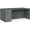 HON 10500 H105896L Pedestal Desk - 72" x 36"29.5" - 3 x Box, File Drawer(s)Left Side - Finish: Sterling Ash