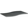 HON Build Series Ribbon Shape Tabletop - Ribbon Top - 6 Seating Capacity - 25" to 34" Adjustment x 54" Width x 30" Depth - Sterling Ash