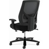 HON Crio Chair - Mesh Fabric Seat - Black Mesh Fabric Back - Black Frame - High Back - 5-star Base - Black
