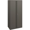 HON Flagship HFMSC186430RWB Storage Cabinet - 30" x 64" - Lockable, Leveling Glide, Removable Lock, Key Lock, Modular - Charcoal - Charcoal