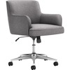 HON Matter Chair - Fabric Back - 5-star Base - Light Gray