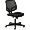 HON Volt Chair - Black Fabric Seat - Black Mesh Back - Black Frame - Black