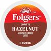 Folgers&reg; K-Cup Toasty Hazelnut Coffee - Compatible with Keurig Brewer - Medium - 24 / Box