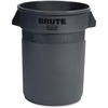 Rubbermaid Commercial Vented Brute 32-gallon Container - 32 gal Capacity - Round - Manual - UV Resistant, Vented, Fade Resistant, Crack Resistant, Cru