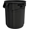 Rubbermaid Commercial Brute 55-gallon Container - 55 gal Capacity - Round - UV Resistant, Vented, Fade Resistant, Crack Resistant, Crush Resistant, Wa