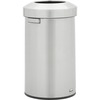 Rubbermaid Commercial Refine Waste Container - 23 gal Capacity - Round - Ergonomic Handle, Non-skid, Fingerprint Resistant, Durable - 29.6" Height x 1