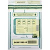 ControlTek SafeLOK Tamper-Evident Deposit Bags - 9" Width x 12" Length - Clear - 100/Pack - Deposit, Cash, Note, Bill