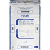 ControlTek High-Performing Security Bags - 20" Width x 28" Length - Seal Closure - Clear - Polyethylene - 50/Pack - Cash, Bill, Deposit
