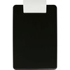 Saunders Antimicrobial Clipboard - 8 1/2" x 11" - Black, White - 1 Each