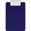 Saunders Antimicrobial Clipboard - 8 1/2" x 11" - Blue - 1 Each