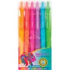 So-Mine Serve Berry Quick Dry Retract Gel Ink Pen - Medium Pen Point - 0.7 mm Pen Point Size - Retractable - Orange, Red, Pink, Turquoise, Lilac, Ligh