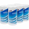Genuine Joe Disinfecting Wipes - Ready-To-Use - Fresh Citrus Scent - 8" Length x 7" Width - 75 / Tub - 6 / Carton - Pre-moistened, Strong, Absorbent -